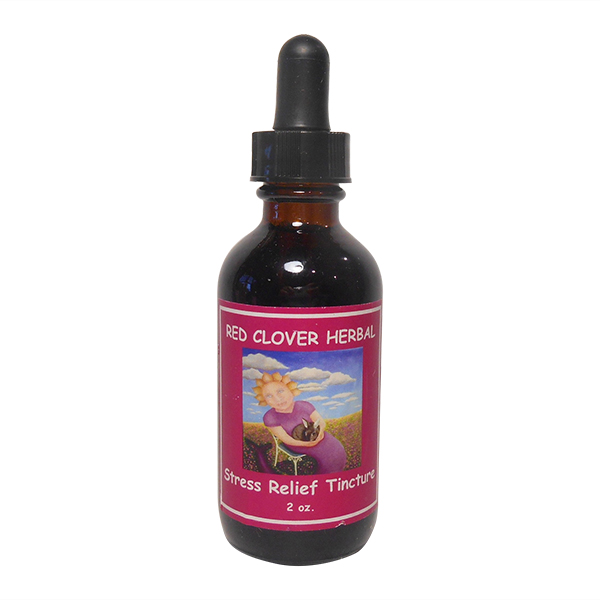 Stress Relief Tincture – Red Clover Herbal Apothecary Farm